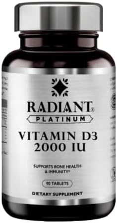 Vitamin D3 2000 IU – Support Bone & Immunity Health x 90 Tablets